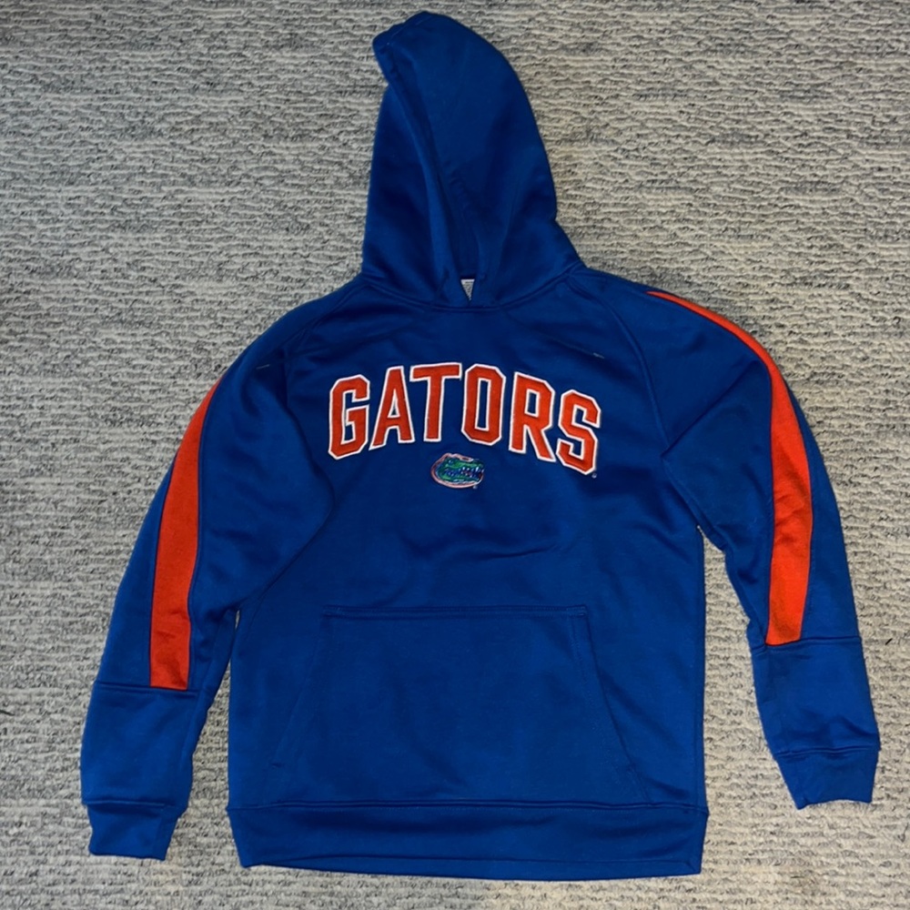 vintage university of florida hoodie embroidered (gators)